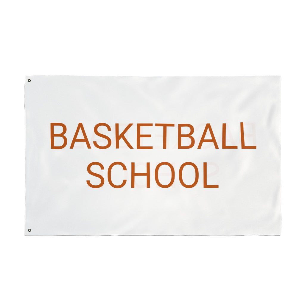 The Moody Basketball School Flag