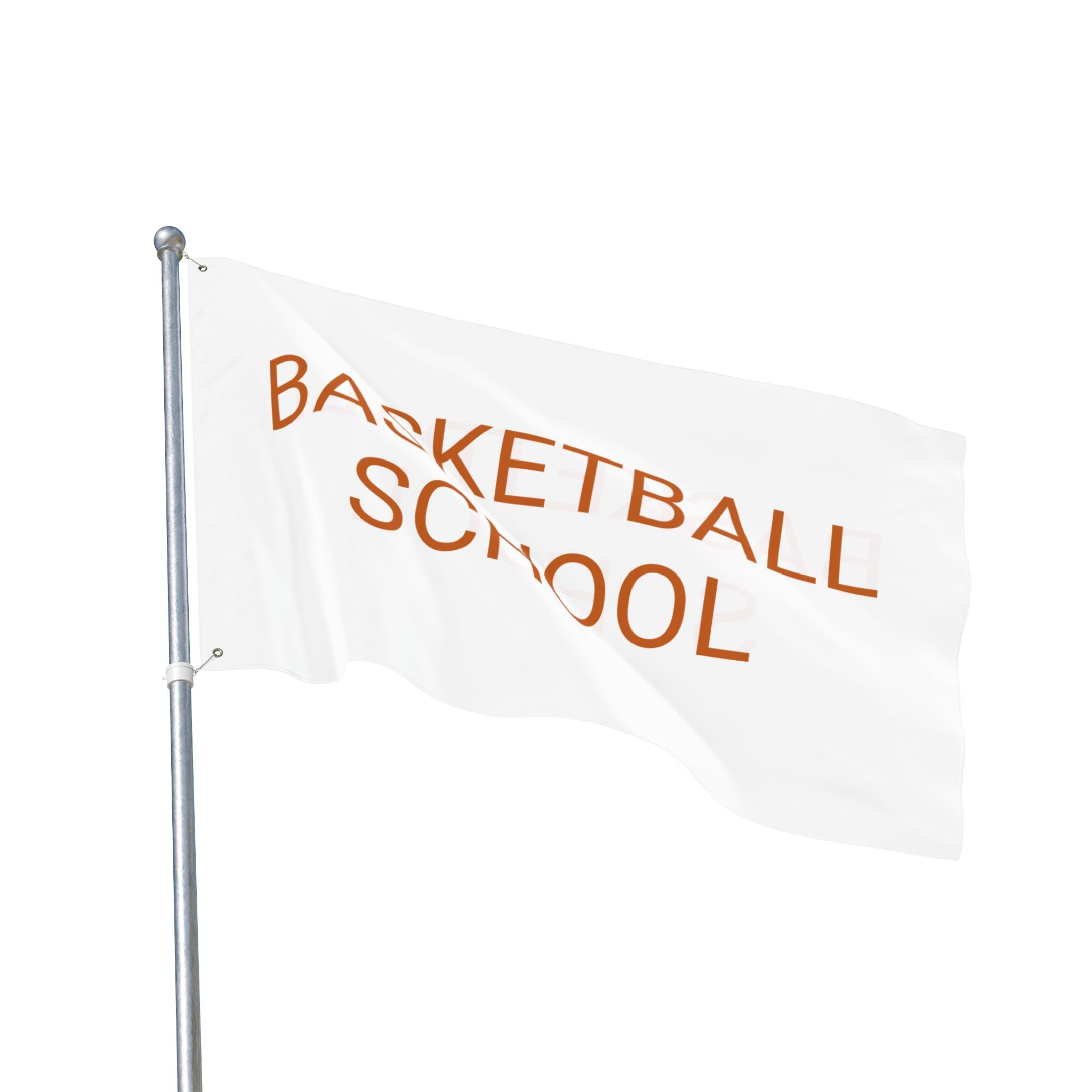 The Moody Basketball School Flag