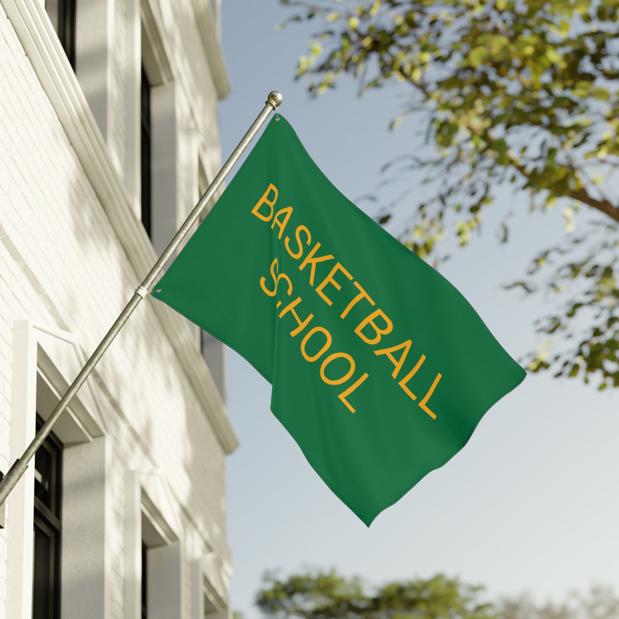 The Foster Basketball School Flag