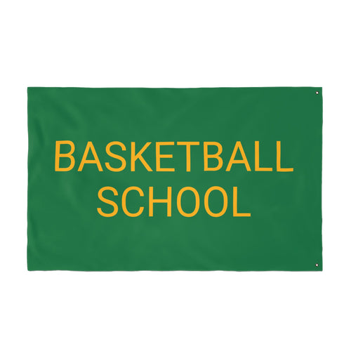 The Foster Basketball School Flag