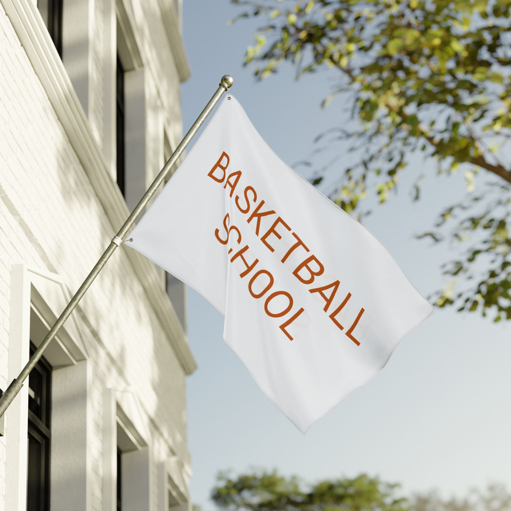 The Moody Basketball School Flag